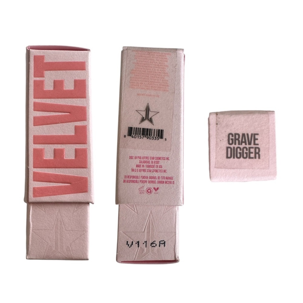 Jeffree Star Velvet Trap Grave Digger Lipstick - Picture 7 of 8